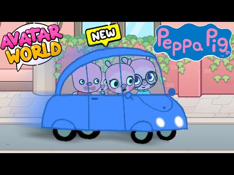 🐷Peppa Pig in Avatar World | The New Car 🚗 | Avatar World 🌍