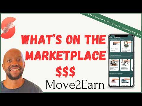 StepChain Marketplace | What Can You Redeem with Your Steps? Move To Earn App Pays You For Walking!!