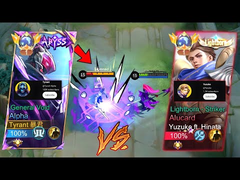 TYRANT VS YUZUKE "IN HIGH RANKED GAME" GLOBAL ALPHA VS GLOBAL ALUCARD!! - NOT CLICKED BAIT🔥