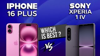 iPhone 16 Plus VS Sony Xperia 1 IV - Full Comparison ⚡Which one is Best