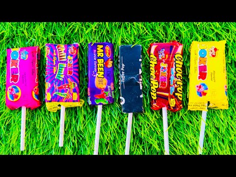 Some popular Candies in the World | New Milk Bottle | mini Cooking | Ice Cream Pop It | Asmr Coca