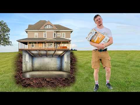 Restoring A $7,000 Mansion: Pouring A New Concrete Foundation Pt. 2