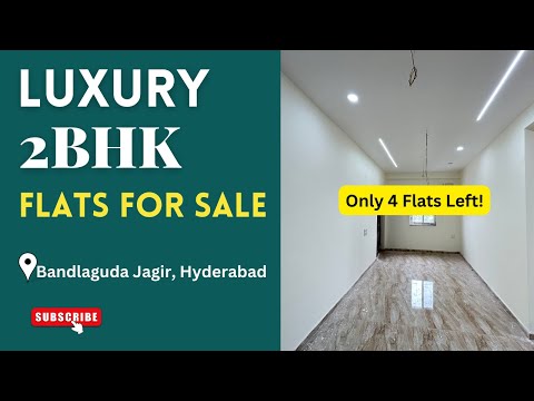 2BHK Flats For Sale In Bandlaguda Jagir, Hyderabad | Limited Availability!