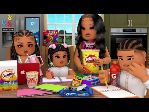 FAMILY'S BUSY AFTER SCHOOL ROUTINE!!! *CRUSH ON BASKETBALL COACH!!* | Bloxburg Family Roleplay