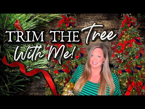 TRIM THE TREE WITH ME | WHAT IS YOUR CHRISTMAS TREE 🎄 STORY?