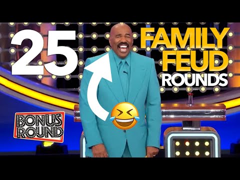 Family Feud Rounds With Steve Harvey & More