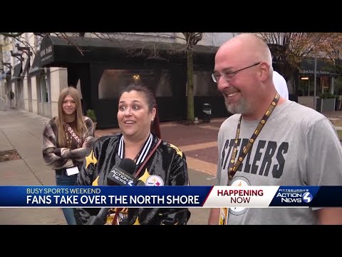 Pittsburgh fans take over North Shore for a busy sports weekend in the city