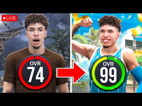 LaMelo Ball 60 - 99 OVERALL - NO MONEY SPENT (76-76 OVERALL) EP. 4