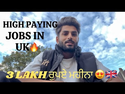 TOP 3 JOBS IN UK FOR INTERNATIONAL STUDENTS 🇬🇧 || 3-4 Lakh Per Month🔥 || Vlog