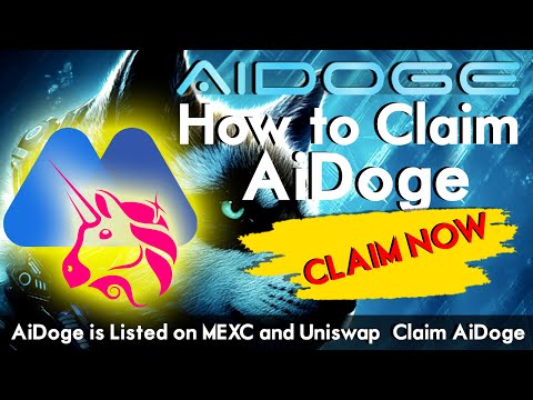 How to Claim AiDoge Token on MetaMask Wallet | AiDoge is Listed on MEXC and Uniswap | Claim AiDoge