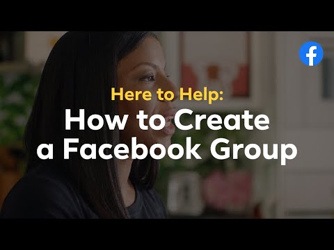 Here to Help: How to Create a Facebook Group