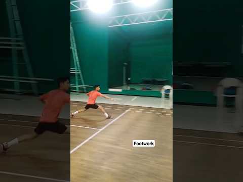 badminton footwork🏸#badminton #ytshorts #subscribe