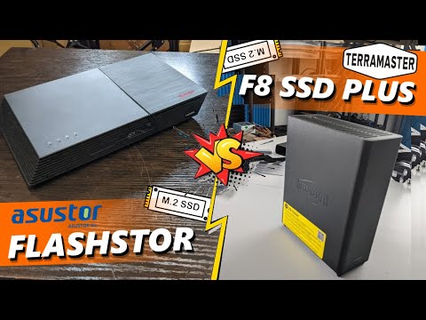 Asustor Flashstor vs Terramaster F8 SSD PLUS NAS - Best SSD NAS Drive?