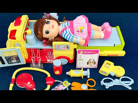 [71 minute video] DOLL MEDICAL KIT TOY 👶 ASMR Satisfying Unboxing