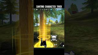 Santino Character Trick 🔥 Free Fire BR Rank Best Character Combination #srikantaff