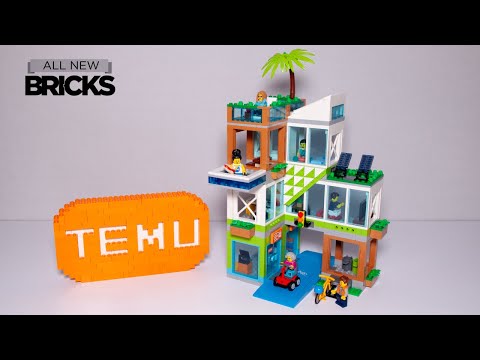 I Bought Real Lego on TEMU City set 60365 Apartment Building Speed Build