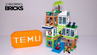 I Bought Real Lego on TEMU City set 60365 Apartment Building Speed Build