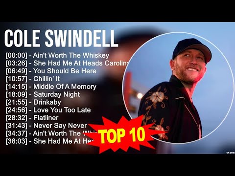 Cole Swindell 2023 MIX ~ Top 10 Best Songs ~ Greatest Hits ~ Full Album