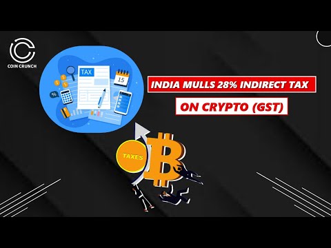 India Mulls 28% Indirect Tax on Crypto (GST) #shorts