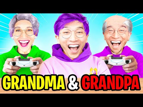 PLAYING ROBLOX WITH OUR GRANDMA?! (Roblox GRANDPA STORY, GRANDMA ARRESTED & MORE!)