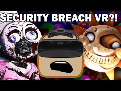 Playing Security Breach in VR as RAT GREGORY! | UEVR FNAF Gameplay!