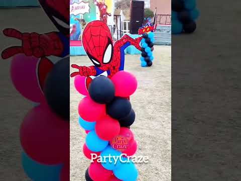 Spiderman Theme | Birthday Party Organisers in Patna, #bihar