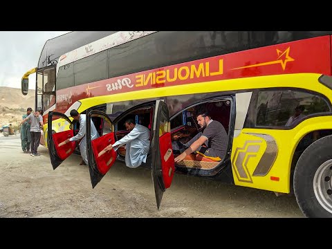 Riding the Most Luxurious Triple Decker Bus of Pakistan