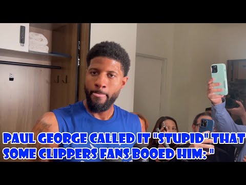 Sixers’ Paul George on the Clippers’ video tribute, fans reception & playing in the Intuit Dome