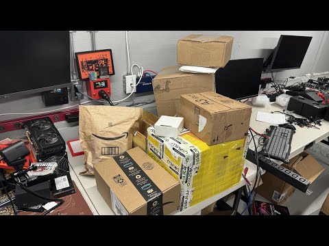 Unboxing Crypto Mining Stuff.