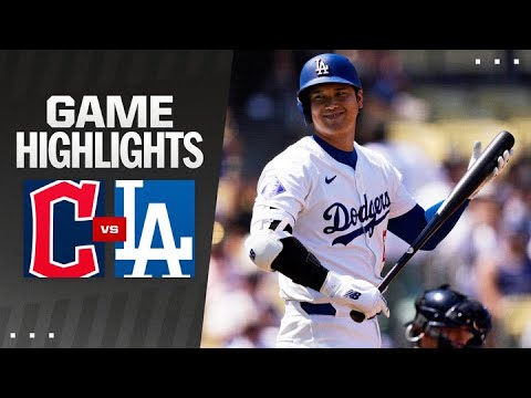 Guardians vs. Dodgers Game Highlights (9/8/24) | MLB Highlights