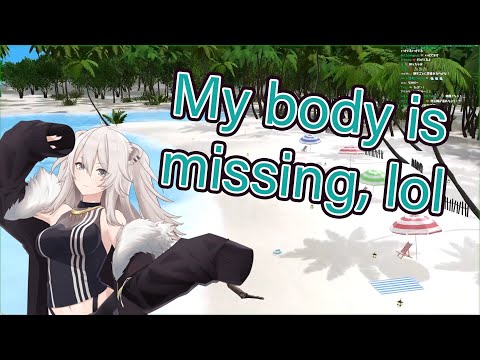 Botan laughs when her 3D model disappeared [Hololive/ENG SUB]