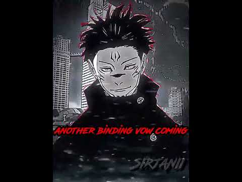 ANOTHER BINDING VOW IS COMING (jujutsu kaisen edit) [Manga edit ] #shorts