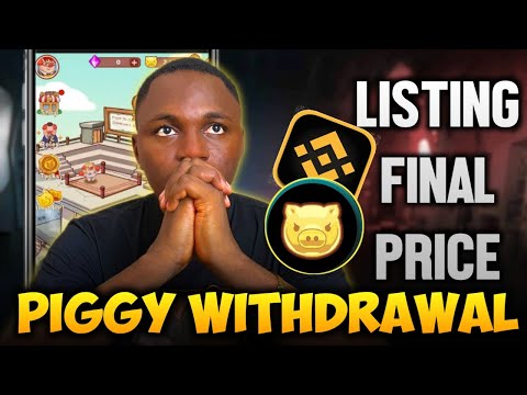 PIGGY PIGGY Airdrop Withdrawal - How to Play! Binance Listing || $PGC Token Airdrop