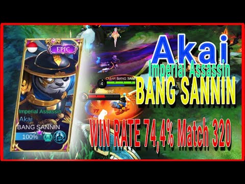 Akai NonStop Roaming And Ganking by BANG SANNIN (LEOKOCE) BEST Build. Win Rate 74,4%. Game For Life