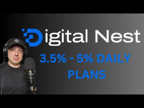 DIGITAL NEST is a new CRYPTO PASSIVE platform that PAYS 3.5% - 5% DAILY!