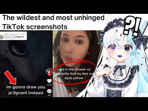 IT DYES YOUR FEET YELLOW?! | Aquwa Reacts to "TikTok Screenshots"