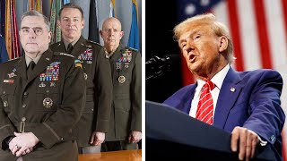 ALERT: Trump drafting order to PURGE MILITARY GENERALS