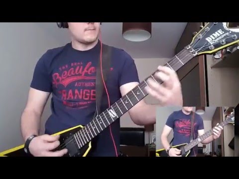 As I Lay Dying - Tear out my eyes Guitar Cover + Solo