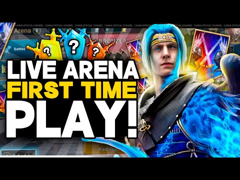 TRYING LIVE ARENA in RAID SHADOW LEGENDS!