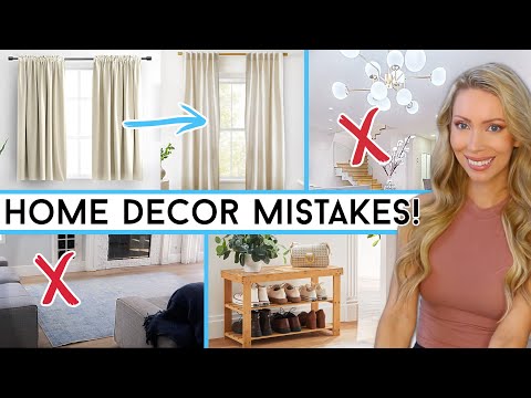 10 THINGS THAT CAN MAKE YOUR HOME LOOK CHEAP AND HOW TO FIX THEM!