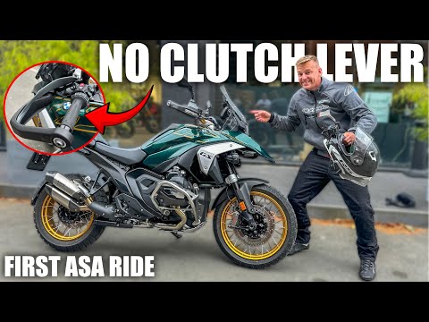 BMW R1300 GS First Ride with Automated Shift Assistant (ASA) | Honda Africa Twin DCT in Trouble?