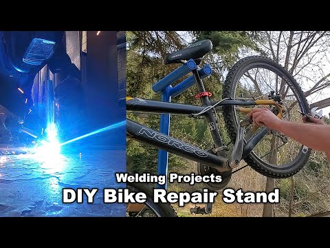 How To Build Your Own Bike Repair Stand (DIY METAL SHOP PROJECT)