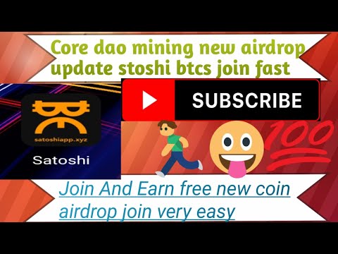 Stoshi btcs mining update &Cakecore mining &link in description