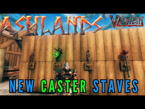 Valheim Ashlands - All new caster weapons!