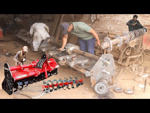 15Days Machining Process With 50Years Old Technology || How To Make Agriculture Rotavator