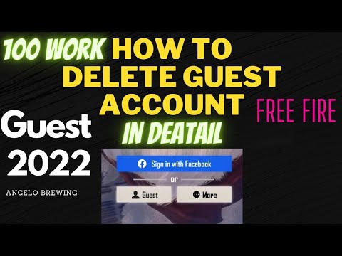 How to delete guest account in free fire || free fire me new guest account kaise banaen || Guest Id