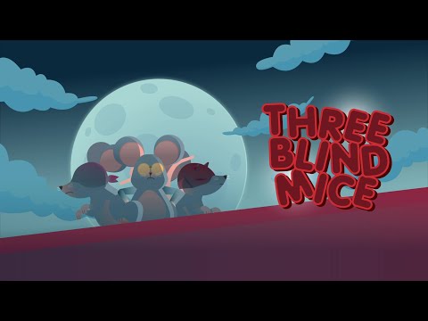 Three Blind Mice • Nursery Rhymes Song with Lyrics • Cartoon Kids Songs