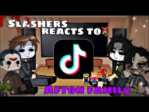 Slashers react to Tiktoks ( Afton Family ) || GC || Mokyutsei