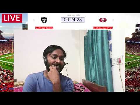 49ers vs Raiders | NFL |  San Francisco 49ers v Las Vegas Raiders Live Watch Along