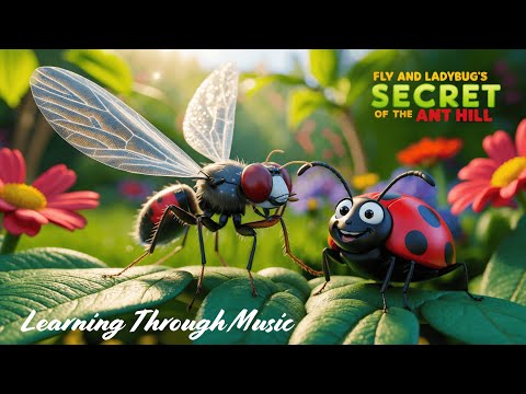 Fly and Ladybug’s Secret of the Ant Hill | Fun Kids’ Song About Nature and Friendship!